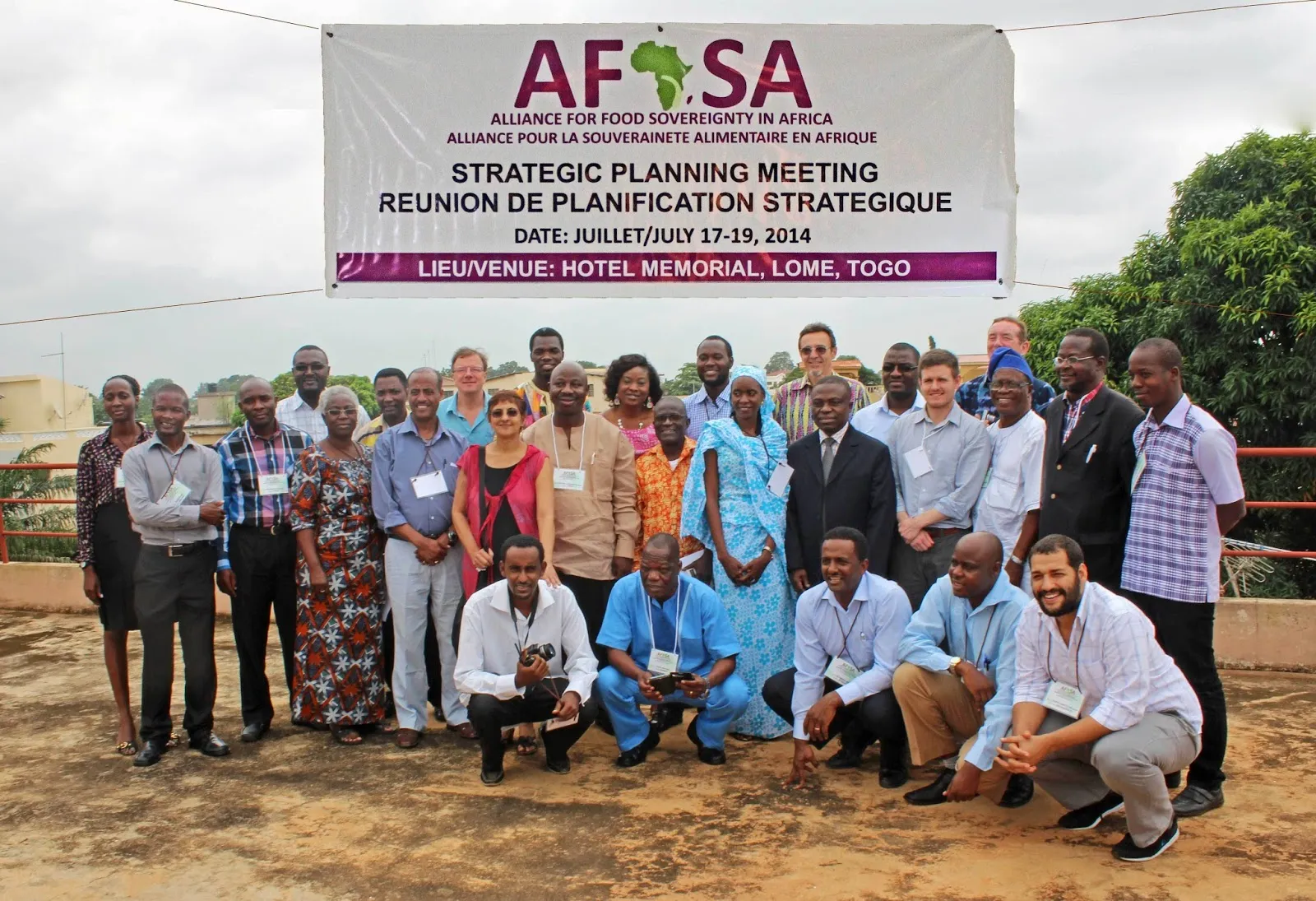 AFSA meeting family picture